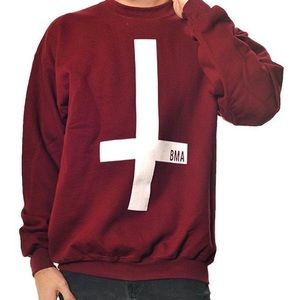 Inverted Cross Maroon BMA Modified